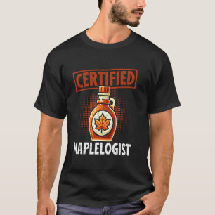 T-shirt Sirop d'érable pour la fabrication de l'érable