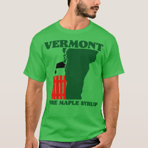 T-shirt Sirop d'érable pur du Vermont
