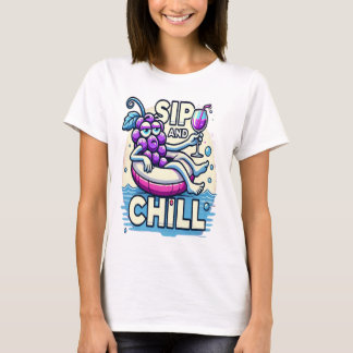 T-shirt Siroter Et Refroidir