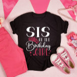 T-shirt Sis of the Birthday Girl Customisé Squad Correspon<br><div class="desc">Vous cherchez une chemise d'anniversaire qui fera de votre fête une réussite? Ne cherchez pas plus loin que nos maillots d'équipe d'anniversaire assortis! Ces tee - shirts élégants sont parfaits pour toute fête d'anniversaire. Nos chemises assorties font un grand cadeau pour vos amis et votre famille, et peuvent être portées...</div>