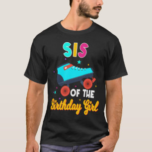 T-shirt Sis of the Birthday Girl Roller Skates Anniversair