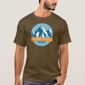 T-shirt Siskiyou Mountains California (Devant)