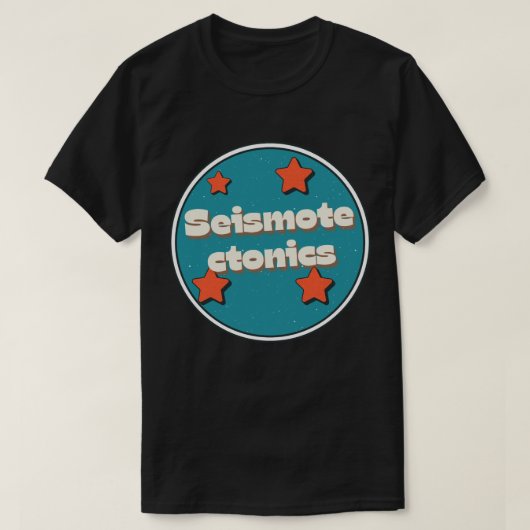 T-shirt Sismotectonique (Design devant)