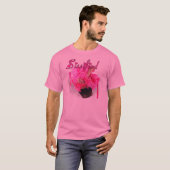 T-shirt Sissime - Frilles roses (Devant entier)