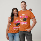 T-shirt Sister has a master graduation 2023 masters degree (Unisexe)