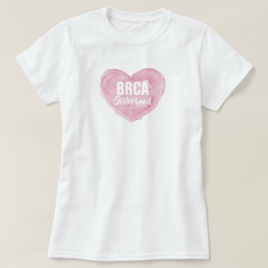T-shirt Sisterhood BRCA (Design devant)