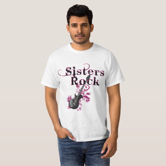 T-shirt Sisters Rock (Devant entier)