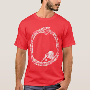 T-shirt Sisyphe dans un serpent Ouroboros Philosophie Unis