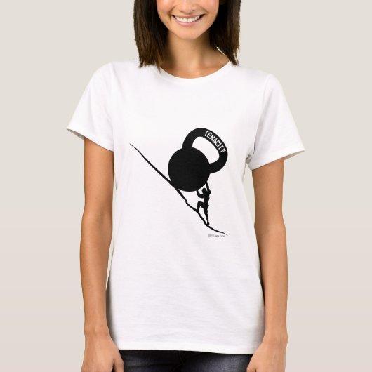 T-shirt Sisyphus KettleBell Ténacité (Devant)