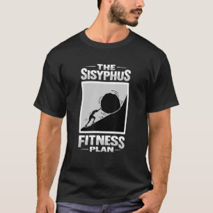 T-shirt Sisyphus Philosophie Design pour un étudiant en ph
