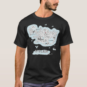 T-shirt Sites remarquables d'Islande