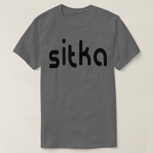 T-shirt Sitka, Alaska (Design devant)