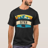 T-shirt Sitka, Alaska (Devant)