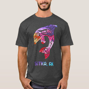 T-shirt Sitka Alaska PNW amérindien indien Orque