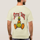 T-shirt Sitting Duck, modifier ajouter du texte (Dos)
