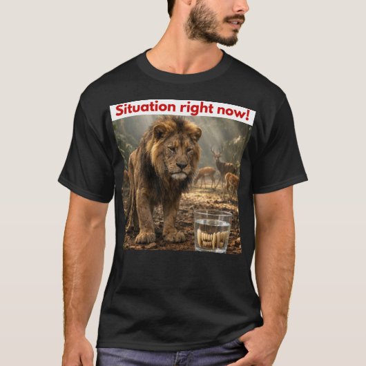 T-shirt Situation actuelle (Devant)