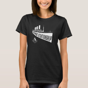 T-shirt Situation d'avertissement à l'avant de la relation