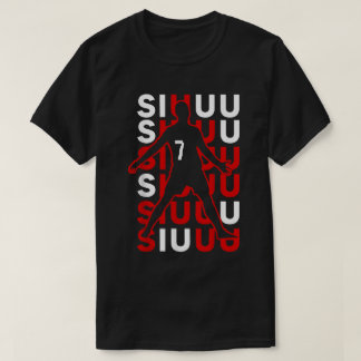 T-shirt Siuu Soccer Design | Amusant Fan Art