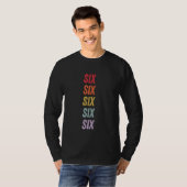 T-shirt Six (Devant entier)