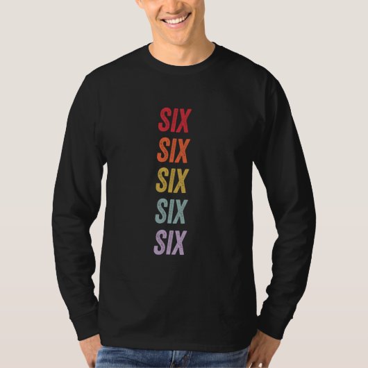 T-shirt Six (Devant)