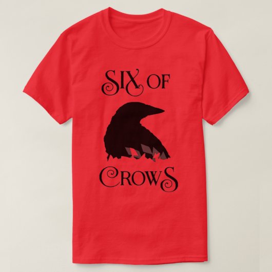 T-shirt Six corbeaux (Design devant)