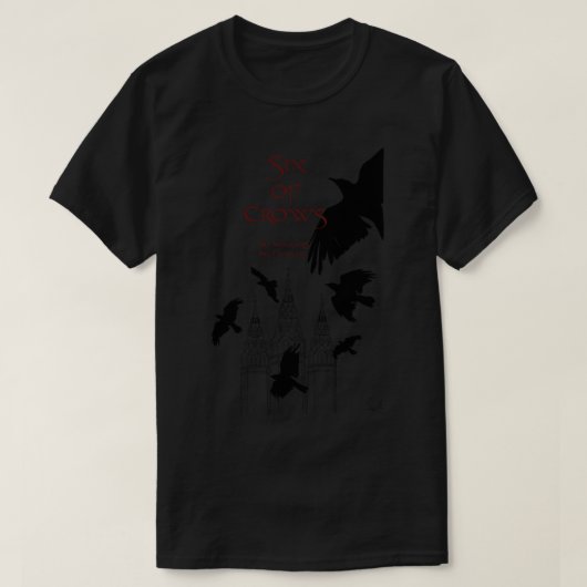T-shirt Six Corneilles ~ Leigh Bardugo (Design devant)