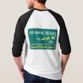 T-shirt Six hommes pour toujours 3/4 jersey de douille (Dos)