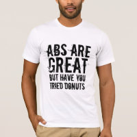 six pack abs sont de grands beignets drôles humour