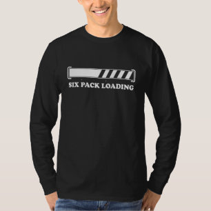 T-shirt Six Pack Chargement Pour Gym Weights Fitness Bodyb