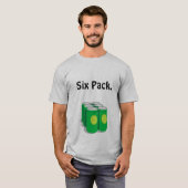 T-shirt Six paquets (Devant entier)
