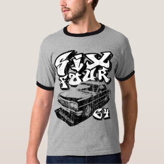 T-shirt Six quatre (noir de cru)