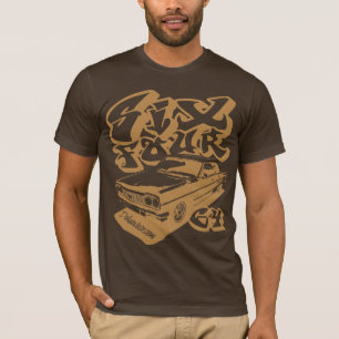 T-shirt Six quatre (or croquant)