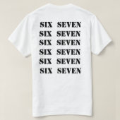 t-shirt six seven (Design dos)