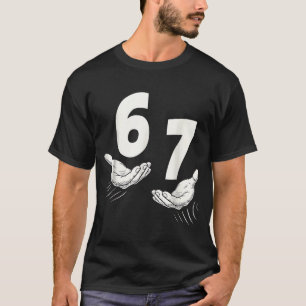 T-shirt Six Seven 67 6 7 Enfants 67 Adolescents Garçons 6