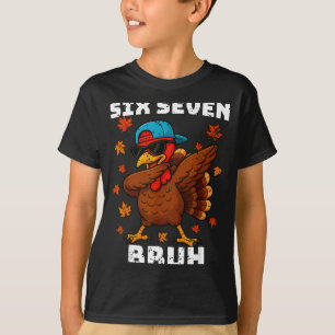 T-shirt Six Seven 67 drôle de mème de Thanksgiving reconna