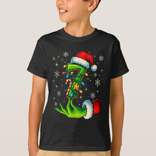 T-shirt Six Seven 67 Meme Funny Christmas Couple Matching (Devant)