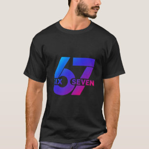 T-shirt Six Seven 67 Mème Slang Gen Alpha Bysebyll Saison