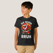 T-shirt Six Seven 6 7 Meme Dabbing Santa Merry Christmas B (Devant entier)