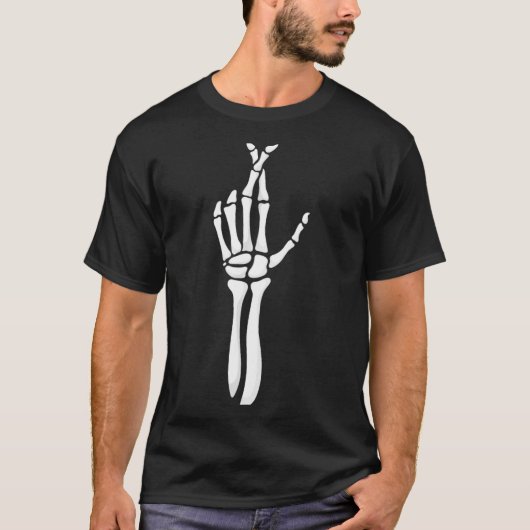 T-shirt Six Seven 6 7 Meme Funny Skeleton Hands Sign Let's (Devant)