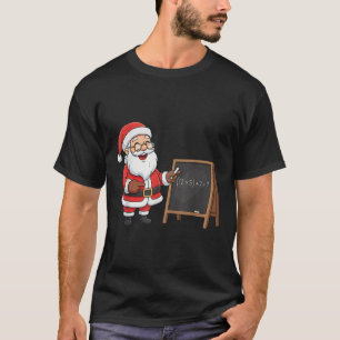 T-shirt Six Seven 6 7 Mème Santa Noël Xmas Professeur Nu