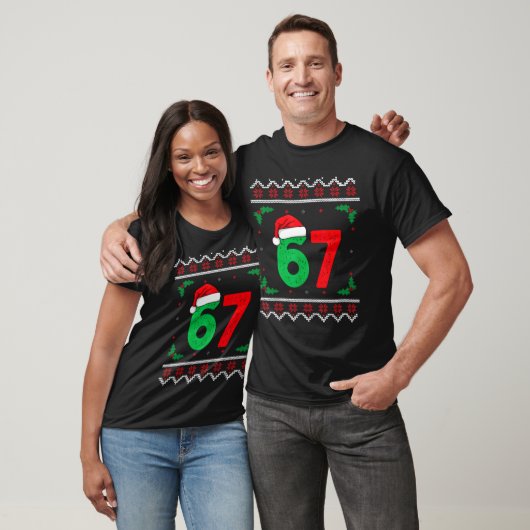 T-shirt Six Seven Christmas 6 7 Ugly Christmas Sweater (Unisexe)