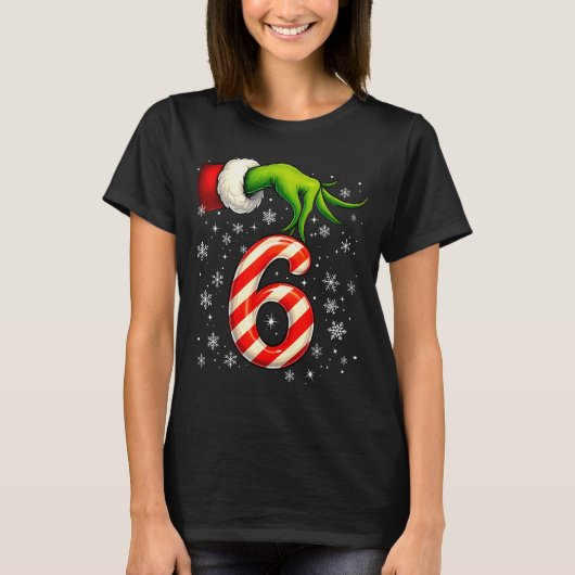 T-shirt Six Seven Funny Christmas Couple Matching Meme (Devant)