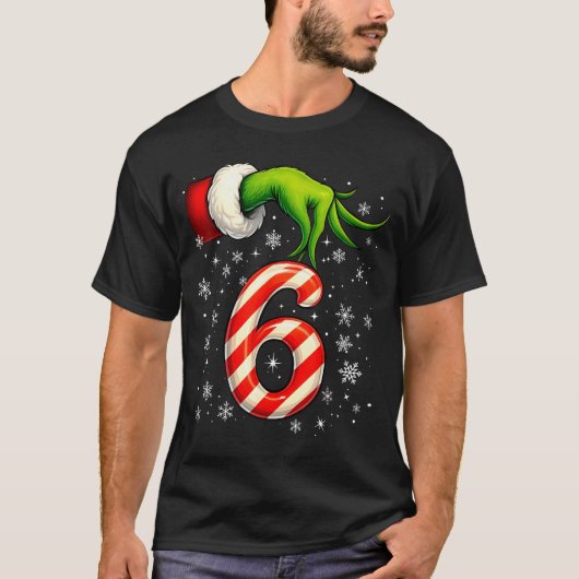 T-shirt Six Seven Funny Christmas Couple Matching Meme (Devant)