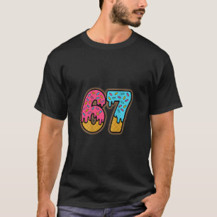 T-shirt Six Seven Ice Cream Drip Sport 67 Fun Mason Meme (