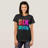 T-shirt Six Seven Meme 67 Srts Jersey For Boys Girls Kids (Devant entier)