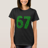 T-shirt Six Seven Meme 67 St Patrick's Day Shamrocks Men W (Devant)