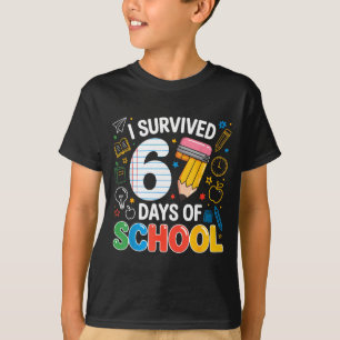 T-shirt Six Seven Meme a survécu 67 jours d'étudiant à l'é