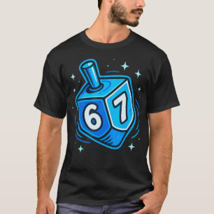 T-shirt Six Seven Meme Hanouka