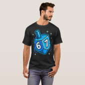 T-shirt Six Seven Meme Hanouka (Devant entier)