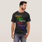 T-shirt Six Wives (Devant entier)